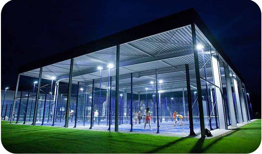 Optimal Padel lighting ensures better visibility, enhances player performance, and creates a safer, more enjoyable experience for both athletes and spectators.