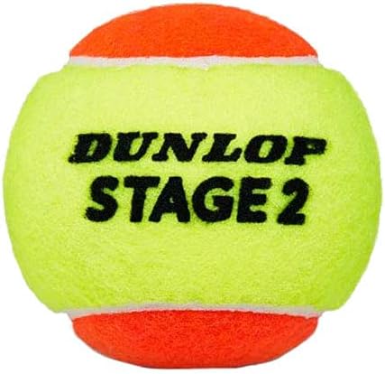 DUNLOP TENNIS BALL STAGE 2 ORANGE 3PET. 3 PCS PER CAN - Image 3