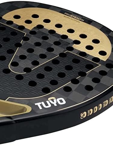 41naPA3yH7L._AC_.jpg TUYO PRO STEALTH GOLD PADEL RACKET - Image 6
