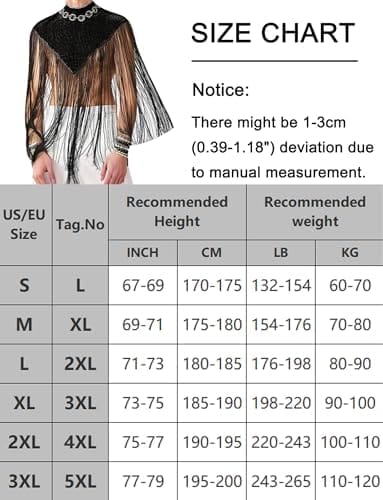 SEAUR Mens Sheer Mesh Top Button Up Shirts Long Sleeve Black See Through Top Rave Outfits - Image 7